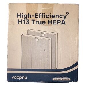Voopnu High Efficiency H13 True HEPA Filter Levoit Vital 100s Air Purifier 2PK